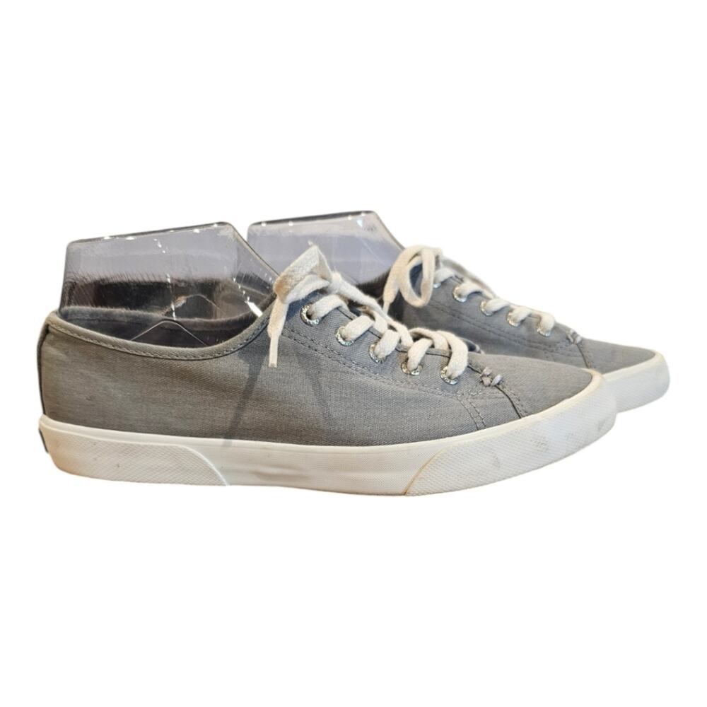 Women’s Sperry Lace-up Top-Sider Gray with Memory Foam Size 8.5